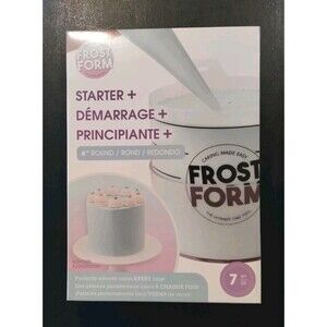 American Crafts, Frost Form Starter Kit, 6" Round Cake, 7 Pieces - NEW!